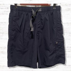 Columbia Omni Shield Black Shorts Swim Trunks with Liner Men’s Size Small